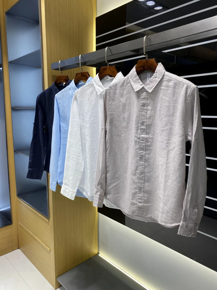 Высококачественный мужской льняной утюг, весна-лето, Новое поступление, дышащий длинный све, модный, городской, подставка на пуговицах
Высококачественный мужской льняной утюг, весна-лето, Новое поступление, дышащий длинный све, модный, городской, подставка на пуговицах