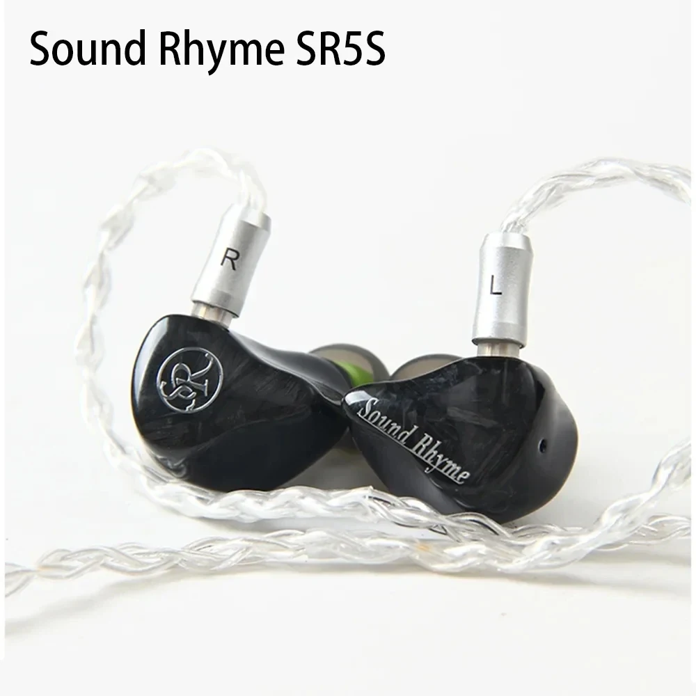 SoundRhyme SR5S HI-FI Earphones 4BA+1 Dynamic Driver Hybrid Upgrade Headset Earbuds Wired In-ear Earphones IEMs
SoundRhyme SR5S HI-FI Earphones 4BA+1 Dynamic Driver Hybrid Upgrade Headset Earbuds Wired In-ear Earphones IEMs