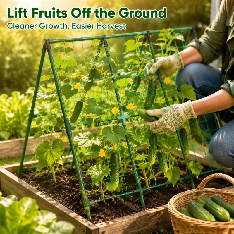 20x600mm Ground Planting Vegetable Plant Climbing Frame Kit for Plant Stakes Garden Outdoor Use H0983
20x600mm Ground Planting Vegetable Plant Climbing Frame Kit for Plant Stakes Garden Outdoor Use H0983