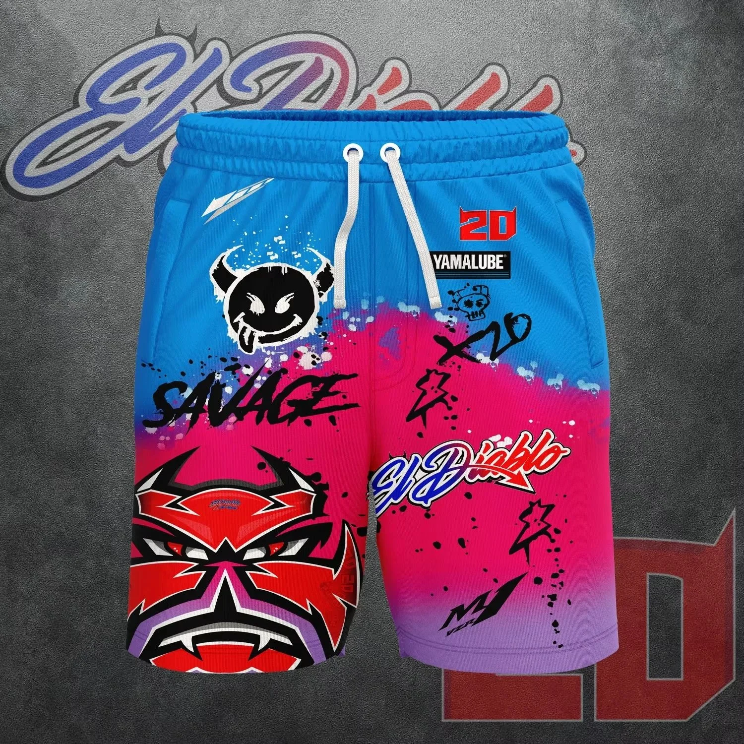 26 New Fabio Quartararo # 20 Unisex Off-road Motorcycle, Off-road Bicycle Riding Shorts Breathable Loose Oversized Casual Shorts
26 New Fabio Quartararo # 20 Unisex Off-road Motorcycle, Off-road Bicycle Riding Shorts Breathable Loose Oversized Casual Shorts
