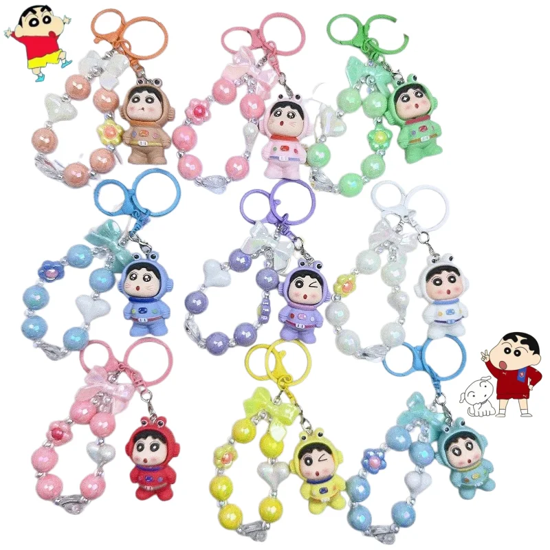 New Crayon Shin-chan Keychain Cute Cartoon Anime Doll Beaded Mobile Phone Chain Student Backpack Pendant Trinket Keychain Gift
New Crayon Shin-chan Keychain Cute Cartoon Anime Doll Beaded Mobile Phone Chain Student Backpack Pendant Trinket Keychain Gift