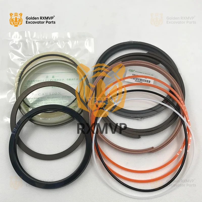 For Hitachi EX200-5 Boom Seal Kit 4364915 Arm Cylinder Seal Kit 4364916 Bucket Seal Kit 4364917 Excavator
For Hitachi EX200-5 Boom Seal Kit 4364915 Arm Cylinder Seal Kit 4364916 Bucket Seal Kit 4364917 Excavator