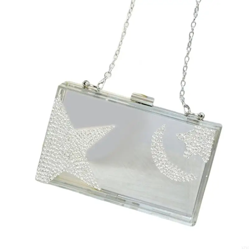 X7XC Stylish Transparent Purse Rhinestones Handbag For Ladies' Evening And Party Wear
X7XC Stylish Transparent Purse Rhinestones Handbag For Ladies' Evening And Party Wear