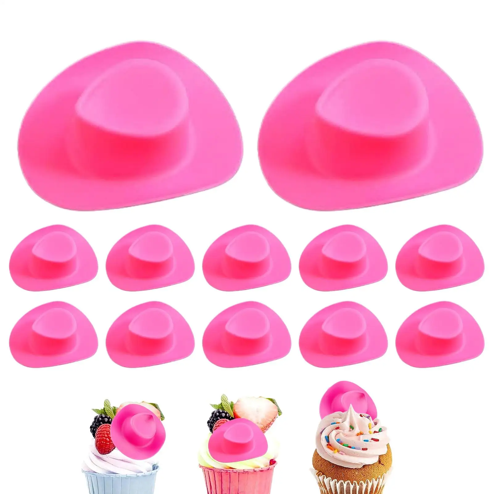 12Pcs Mini Cowboy Hats DIY Bottle Cupcake Topper For Bachelorettes Party Wedding Decoration Western Theme Birthday Supplies
12Pcs Mini Cowboy Hats DIY Bottle Cupcake Topper For Bachelorettes Party Wedding Decoration Western Theme Birthday Supplies