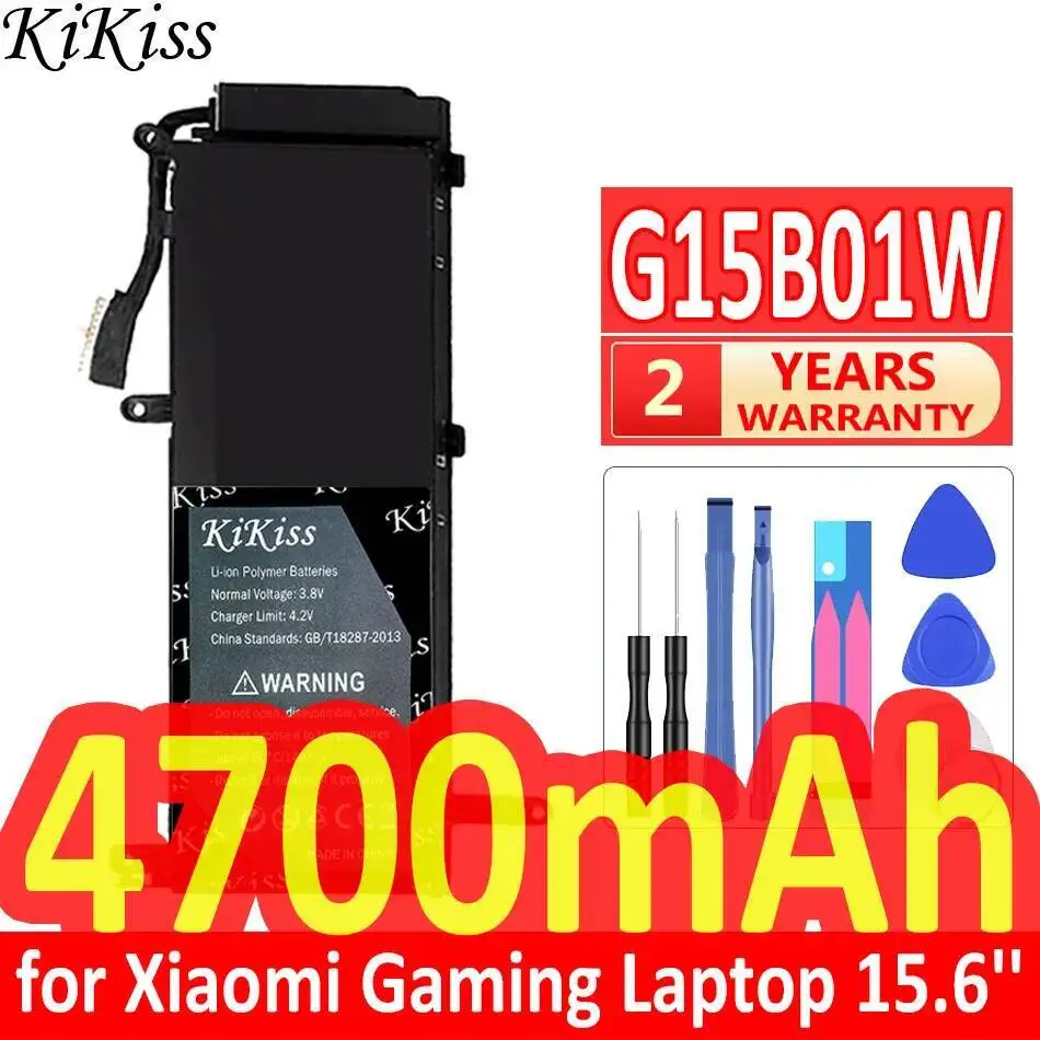 4700 мАч Высокопроизводительный аккумулятор для ноутбука G15B01W для Xiaomi 15,6 дюйма I5 7300HQ GTX1050 GTX1060 1050Ti 1060 171502-A1
4700 мАч Высокопроизводительный аккумулятор для ноутбука G15B01W для Xiaomi 15,6 дюйма I5 7300HQ GTX1050 GTX1060 1050Ti 1060 171502-A1