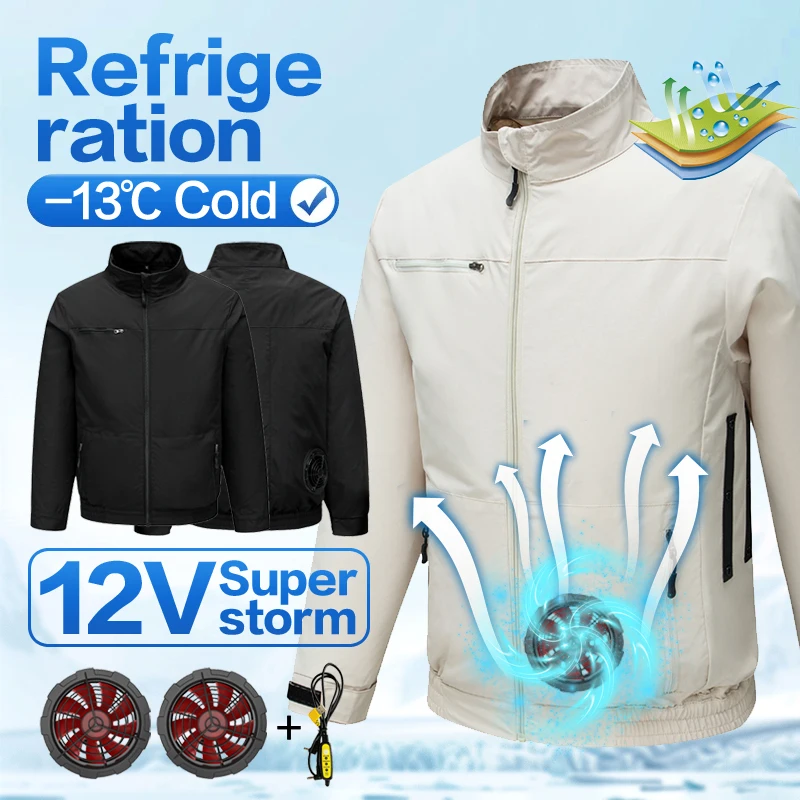 Summer cooling and heat-relief air-conditioned workwear for men, outdoor electric welding site safety gear, labor protection clo
Summer cooling and heat-relief air-conditioned workwear for men, outdoor electric welding site safety gear, labor protection clo
