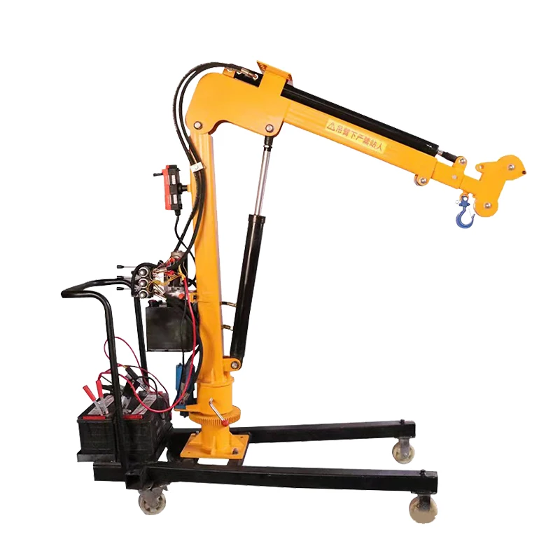 Lifting Rotary Hydraulic Boom Remote Control Electric Winch Elevator Vehicle Mounted Crane Car Truck 1 Ton Mobile Crane
Lifting Rotary Hydraulic Boom Remote Control Electric Winch Elevator Vehicle Mounted Crane Car Truck 1 Ton Mobile Crane