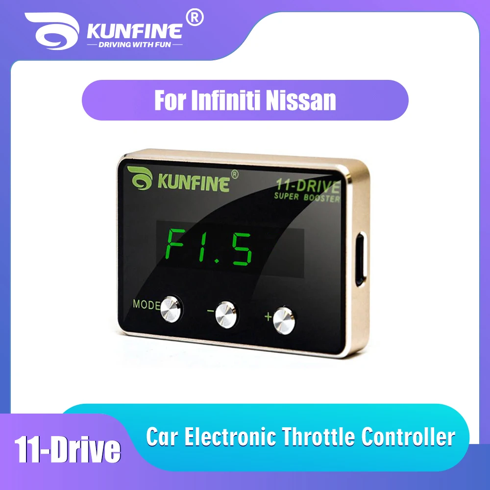 Car Electronic Throttle Controller Racing Accelerator Potent Booster For Infiniti Nissan Tuning Parts Accessory
Car Electronic Throttle Controller Racing Accelerator Potent Booster For Infiniti Nissan Tuning Parts Accessory