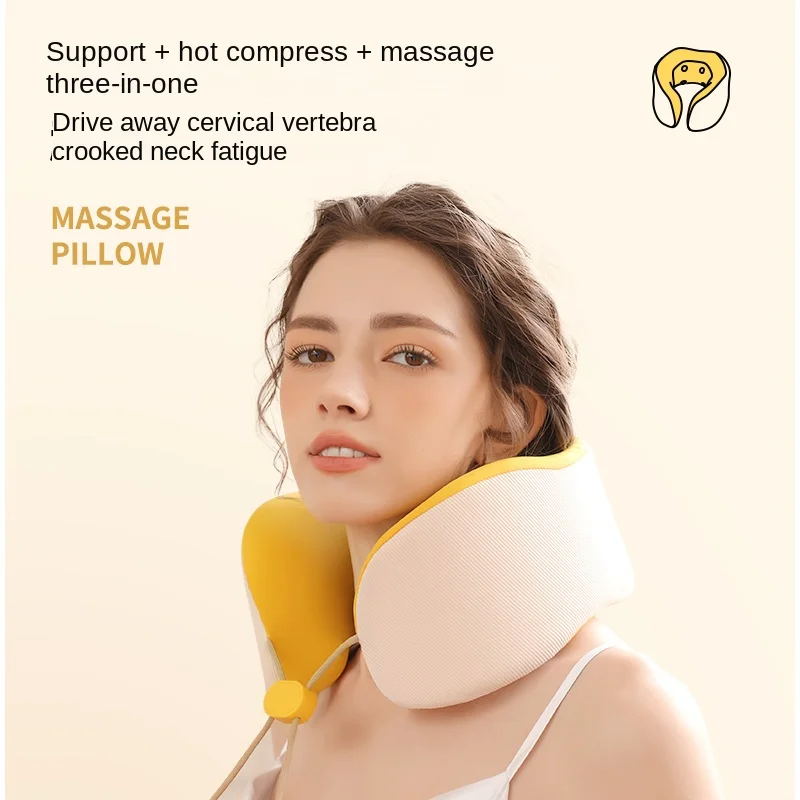U-shaped Pillow Memory Pillow Core Neck Protection Home Office Travel Protection Neck Support Hot Compress Massage Three in One
U-shaped Pillow Memory Pillow Core Neck Protection Home Office Travel Protection Neck Support Hot Compress Massage Three in One