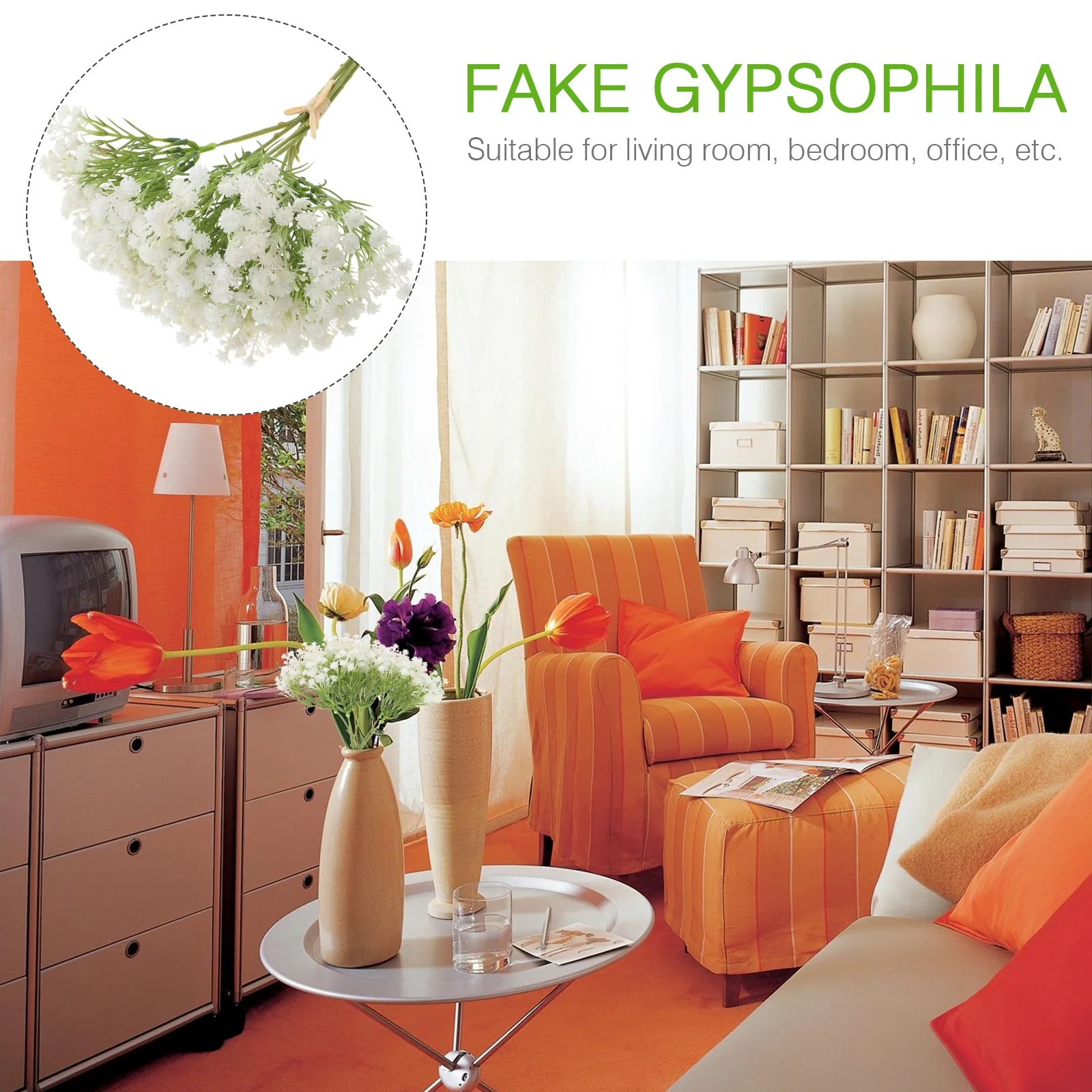 Artificial Gypsophila Decor Simulation Flowers Bridal Bouquet Fake Plants Home Office Bedroom Living Room Green Ornament
Artificial Gypsophila Decor Simulation Flowers Bridal Bouquet Fake Plants Home Office Bedroom Living Room Green Ornament