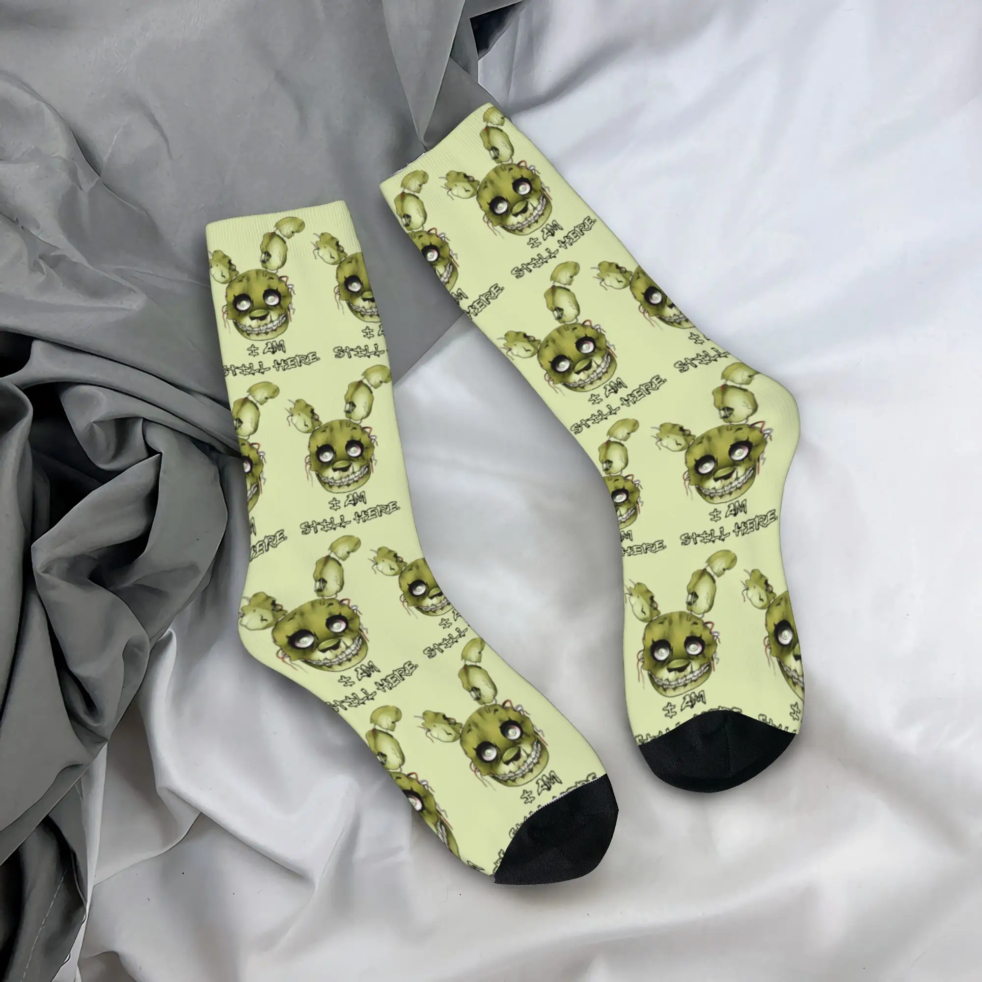 FNAF Springtrap Socks Men's Women's Polyester Casual Socks Crazy Spring Summer Autumn Winter Middle Tube Socks Gift,
FNAF Springtrap Socks Men's Women's Polyester Casual Socks Crazy Spring Summer Autumn Winter Middle Tube Socks Gift,