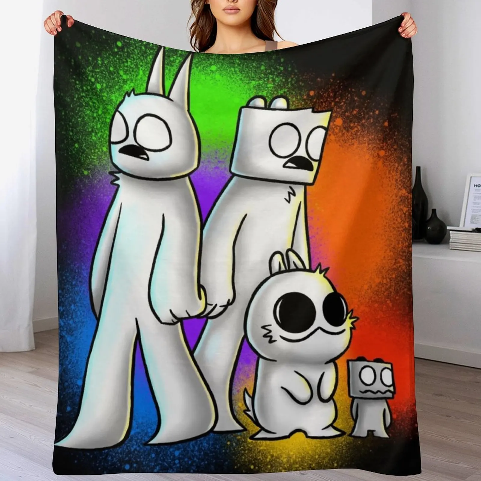 GibThom, Jack, Bip and Little guy Over colors Throw Blanket Beautifuls manga Blankets For Bed christmas decoration Blankets
GibThom, Jack, Bip and Little guy Over colors Throw Blanket Beautifuls manga Blankets For Bed christmas decoration Blankets