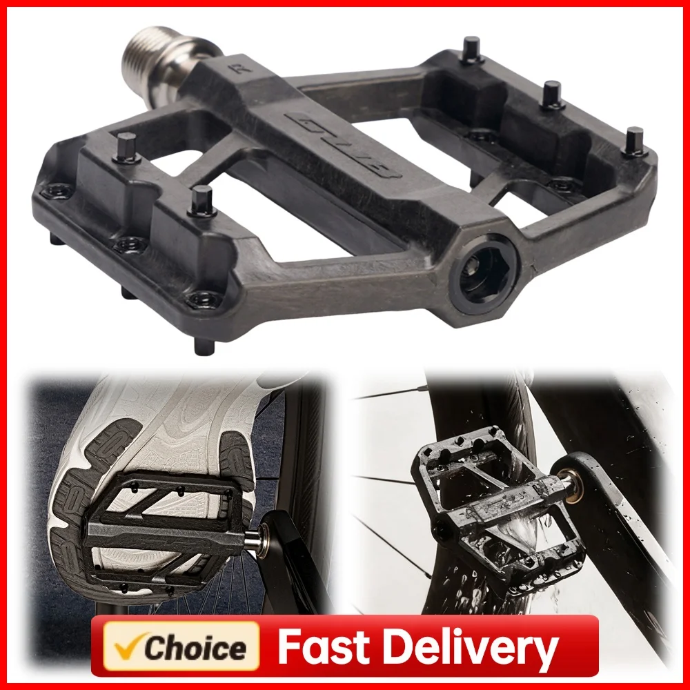 1 Pair Ultralight Mountain Bike Pedals 3 Bearings Titanium Shaft Bike Flat Pedal Road Bicycle Pedalling for MTB Road Bikes
1 Pair Ultralight Mountain Bike Pedals 3 Bearings Titanium Shaft Bike Flat Pedal Road Bicycle Pedalling for MTB Road Bikes