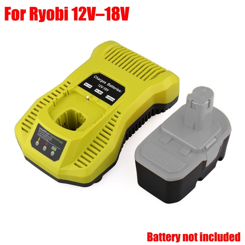 Portable Lithium Battery Fast Charger Compatible with For Ryobi 12V–18V Batteries Power Tool Battery Charger Replacement Charger
Portable Lithium Battery Fast Charger Compatible with For Ryobi 12V–18V Batteries Power Tool Battery Charger Replacement Charger