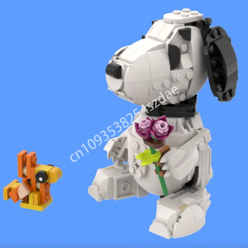 289 шт. MOC, фантазийная маленькая белая собачка и маленькая желтая птица, строительные блоки STEM, пластиковая развивающая рождественская игрушка в подарок
289 шт. MOC, фантазийная маленькая белая собачка и маленькая желтая птица, строительные блоки STEM, пластиковая развивающая рождественская игрушка в подарок