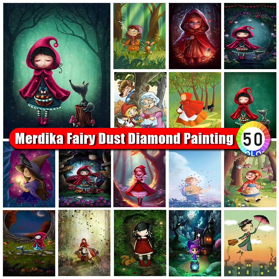 Merdika Fairy Dust Diamond Painting Cute Girl DIY 5D Diamond Embroidery Cartoon Mosaic Picture Cross Stitch Kit Home Decor Gift
Merdika Fairy Dust Diamond Painting Cute Girl DIY 5D Diamond Embroidery Cartoon Mosaic Picture Cross Stitch Kit Home Decor Gift
