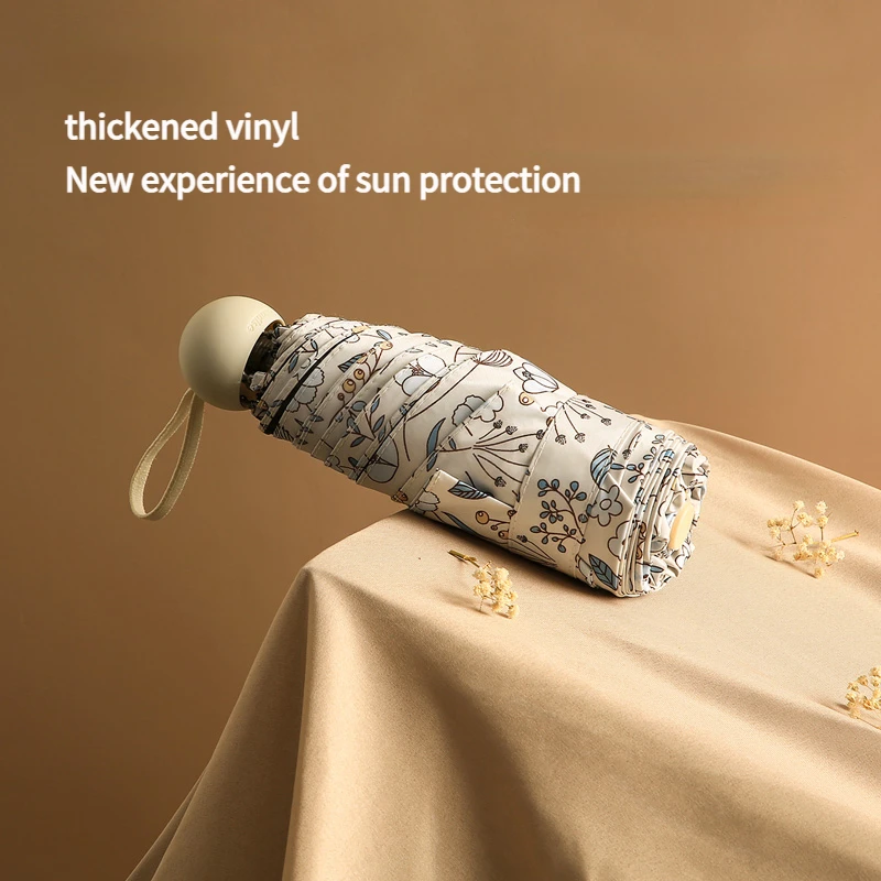 Parasol Mini Pocket Capsule Small Umbrella Lightweight Portable Floral Vinyl Anti-UV 50+ Sunshade Umbrella Women's Uv Umbrella
Parasol Mini Pocket Capsule Small Umbrella Lightweight Portable Floral Vinyl Anti-UV 50+ Sunshade Umbrella Women's Uv Umbrella