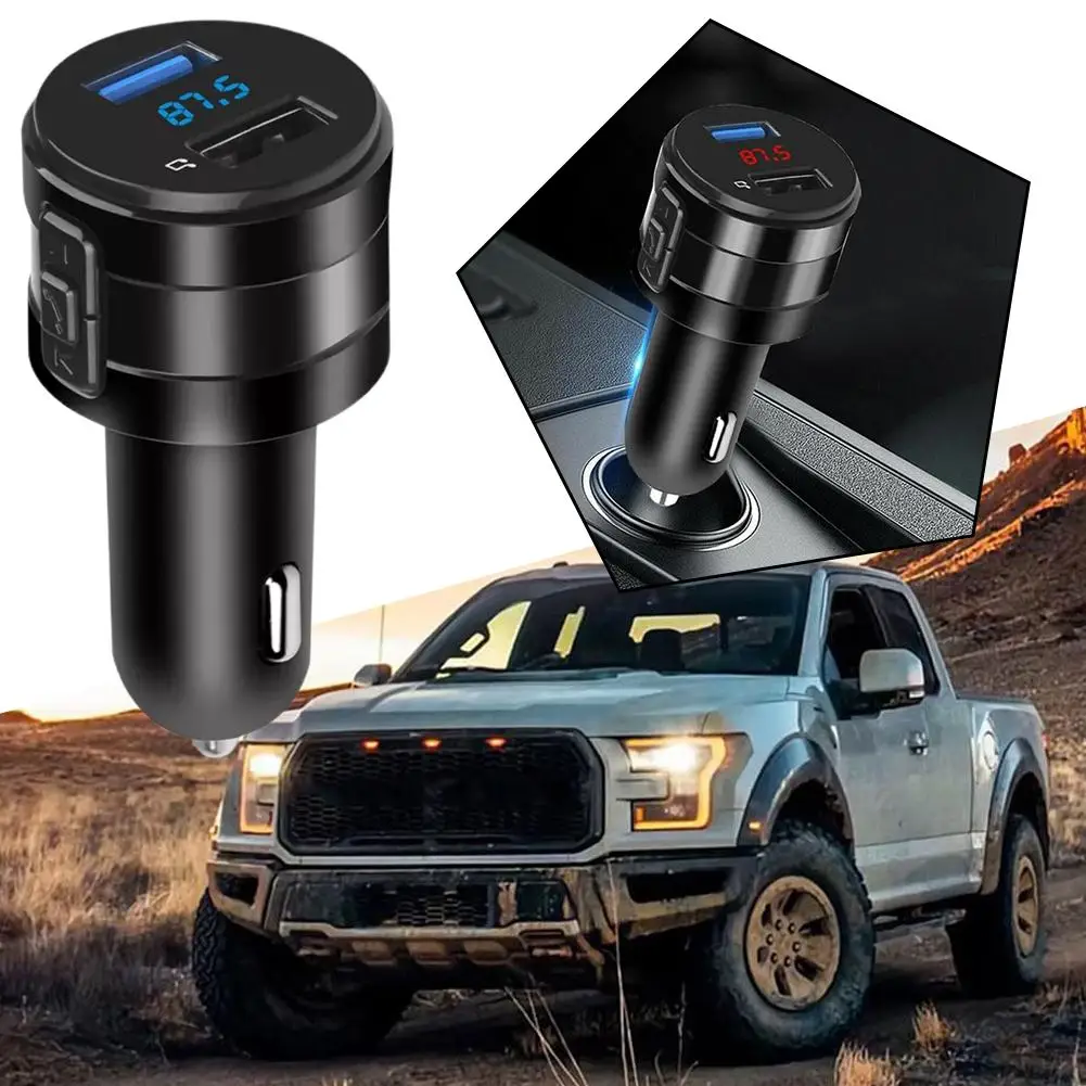 Car Wireless Bluetooth Charger FM Transmitter MP3 Player Adapter LED Fast Screen USB Lighter Cigarette Display Charging J2B4
Car Wireless Bluetooth Charger FM Transmitter MP3 Player Adapter LED Fast Screen USB Lighter Cigarette Display Charging J2B4
