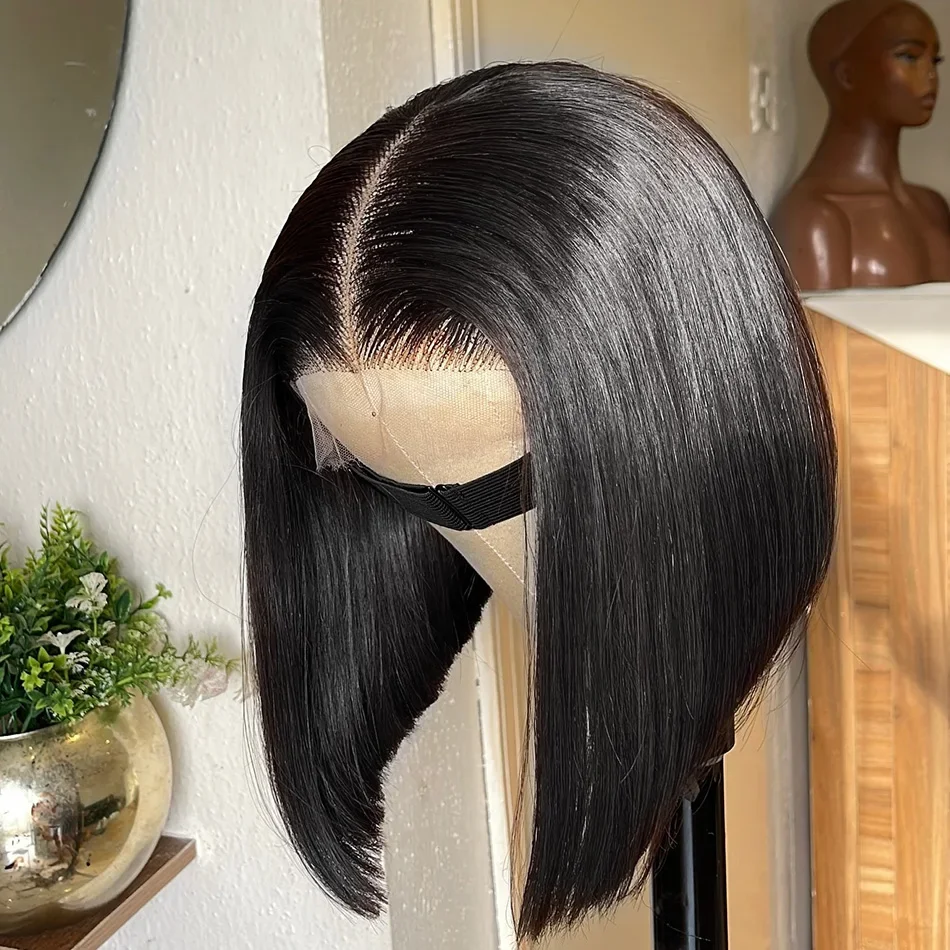 250 Density Bob Human Hair Bone Straight Short Lace Front Wig 13x6 HD Black Lace Frontal Wigs 13x4 Natural Brazilian Pre Plucked
250 Density Bob Human Hair Bone Straight Short Lace Front Wig 13x6 HD Black Lace Frontal Wigs 13x4 Natural Brazilian Pre Plucked