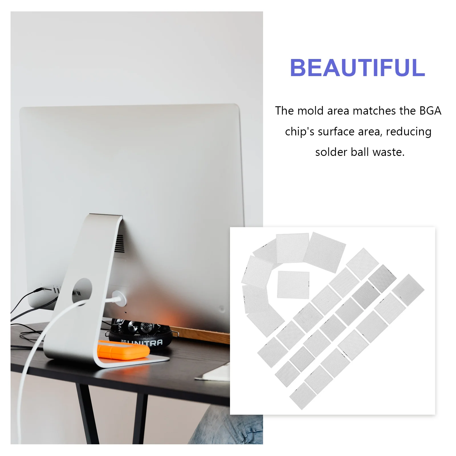 1Set Reballing Net Professional Reballing Kit for Laptop Desktop CPU Repair Metal Stencils Welding Accessories Rework
1Set Reballing Net Professional Reballing Kit for Laptop Desktop CPU Repair Metal Stencils Welding Accessories Rework