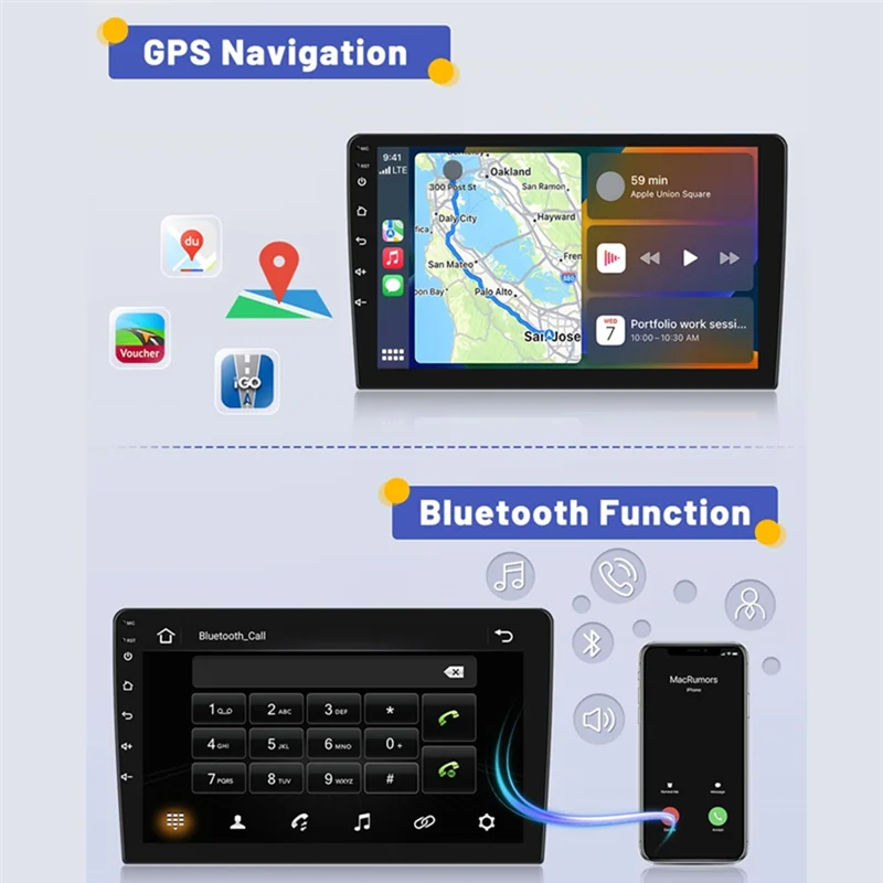 Classy-Android 13 Car Stereo Wireless Carplay Android Auto, 2 Din 10 Inch Touch Screen Car Radio GPS Wifi Bluetooth Rear Camera
Classy-Android 13 Car Stereo Wireless Carplay Android Auto, 2 Din 10 Inch Touch Screen Car Radio GPS Wifi Bluetooth Rear Camera