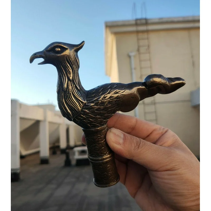 Antique Victorian Walking Stick with Bronze Gun Head Holding Bird eagle Phoenix
Antique Victorian Walking Stick with Bronze Gun Head Holding Bird eagle Phoenix