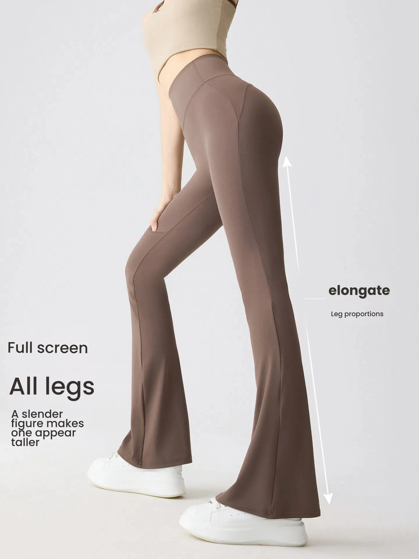 Women's High Waist Tummy Control Flared Yoga Pants Summer Thin Breathable Slimming White Bootcut Leggings Outer Wear Trousers
Women's High Waist Tummy Control Flared Yoga Pants Summer Thin Breathable Slimming White Bootcut Leggings Outer Wear Trousers