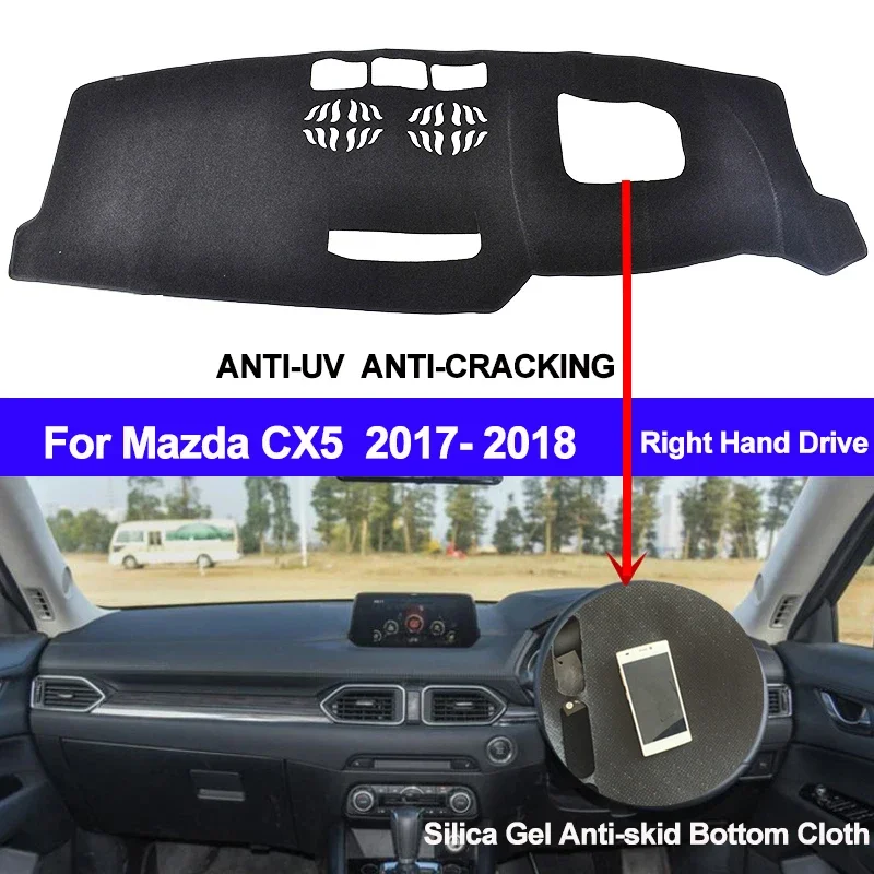 For Mazda CX5 2017 2018 Car Interior Accessories Protective Pad Dashboard Cover Silicone Non-Slip Mat Sunshade
For Mazda CX5 2017 2018 Car Interior Accessories Protective Pad Dashboard Cover Silicone Non-Slip Mat Sunshade