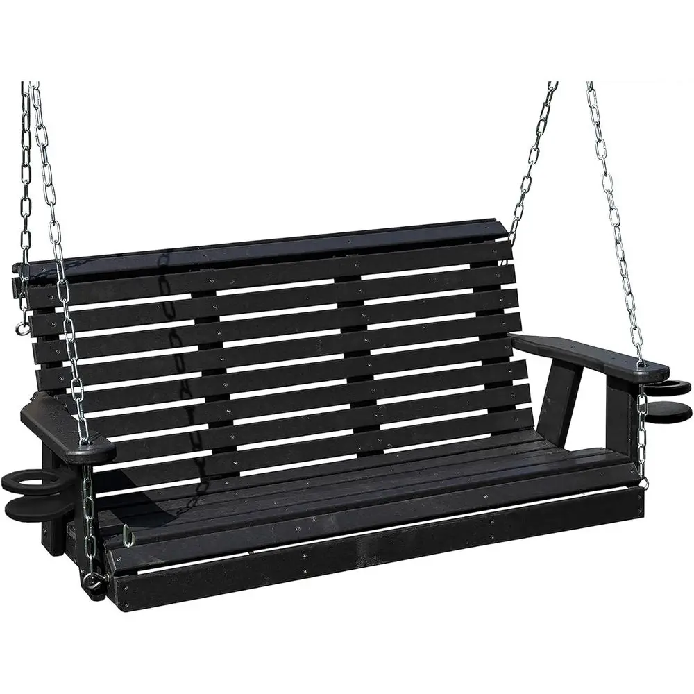 Садовые качели Amish-Crafted 5T из полимерного материала с подстаканниками, сделано в США, HDPE, грузоподъемность 1000 фунтов, фурнитура из нержавеющей стали для улицы
Садовые качели Amish-Crafted 5T из полимерного материала с подстаканниками, сделано в США, HDPE, грузоподъемность 1000 фунтов, фурнитура из нержавеющей стали для улицы