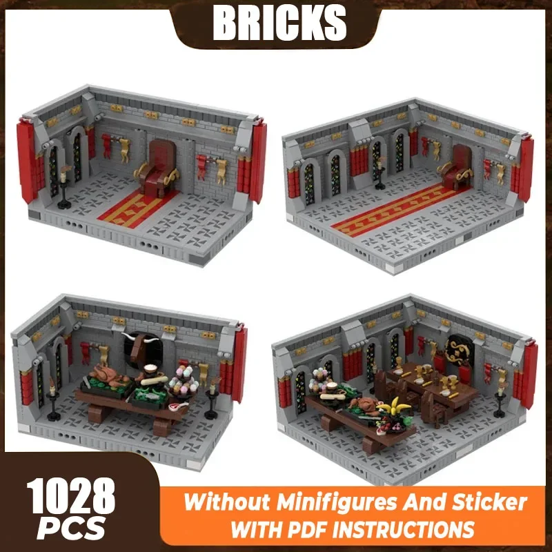 Medieval Castle Model Moc Building Bricks Royal Castle Scene Technology Modular Blocks Gifts Christmas Toys DIY Sets Assembly
Medieval Castle Model Moc Building Bricks Royal Castle Scene Technology Modular Blocks Gifts Christmas Toys DIY Sets Assembly