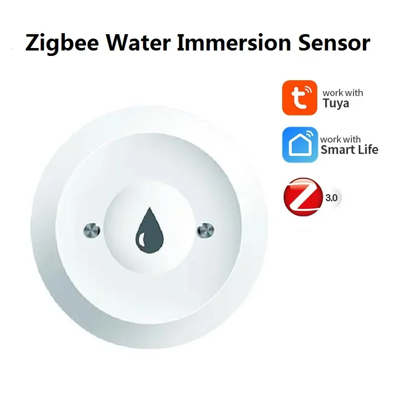 Датчик погружения в воду Tuya Zigbee, умный датчик утечки воды с дистанционным управлением через приложение
Датчик погружения в воду Tuya Zigbee, умный датчик утечки воды с дистанционным управлением через приложение