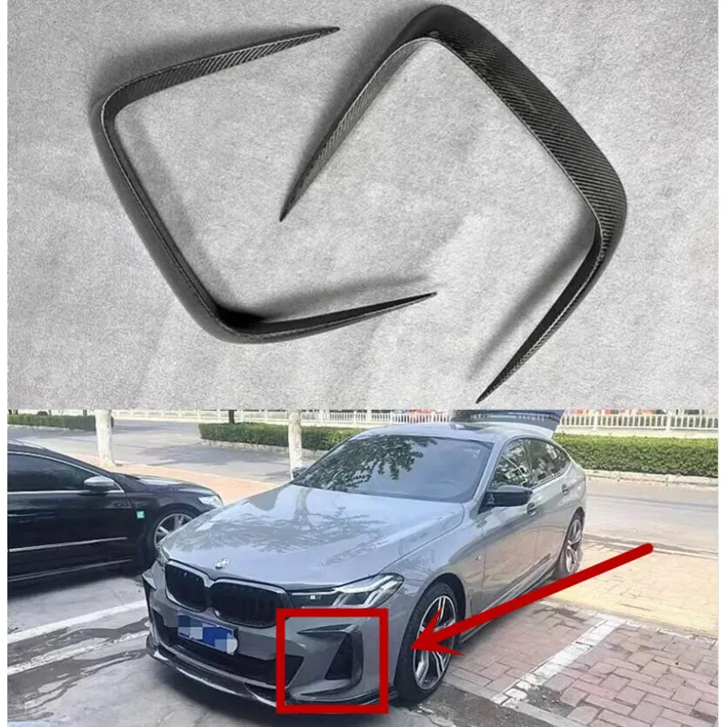 Carbon Fiber For BMW 6-series GT G32 2021-2023 Rear Trunk Bumper Lip Splitters Aprons Wind Knife Cover
Carbon Fiber For BMW 6-series GT G32 2021-2023 Rear Trunk Bumper Lip Splitters Aprons Wind Knife Cover