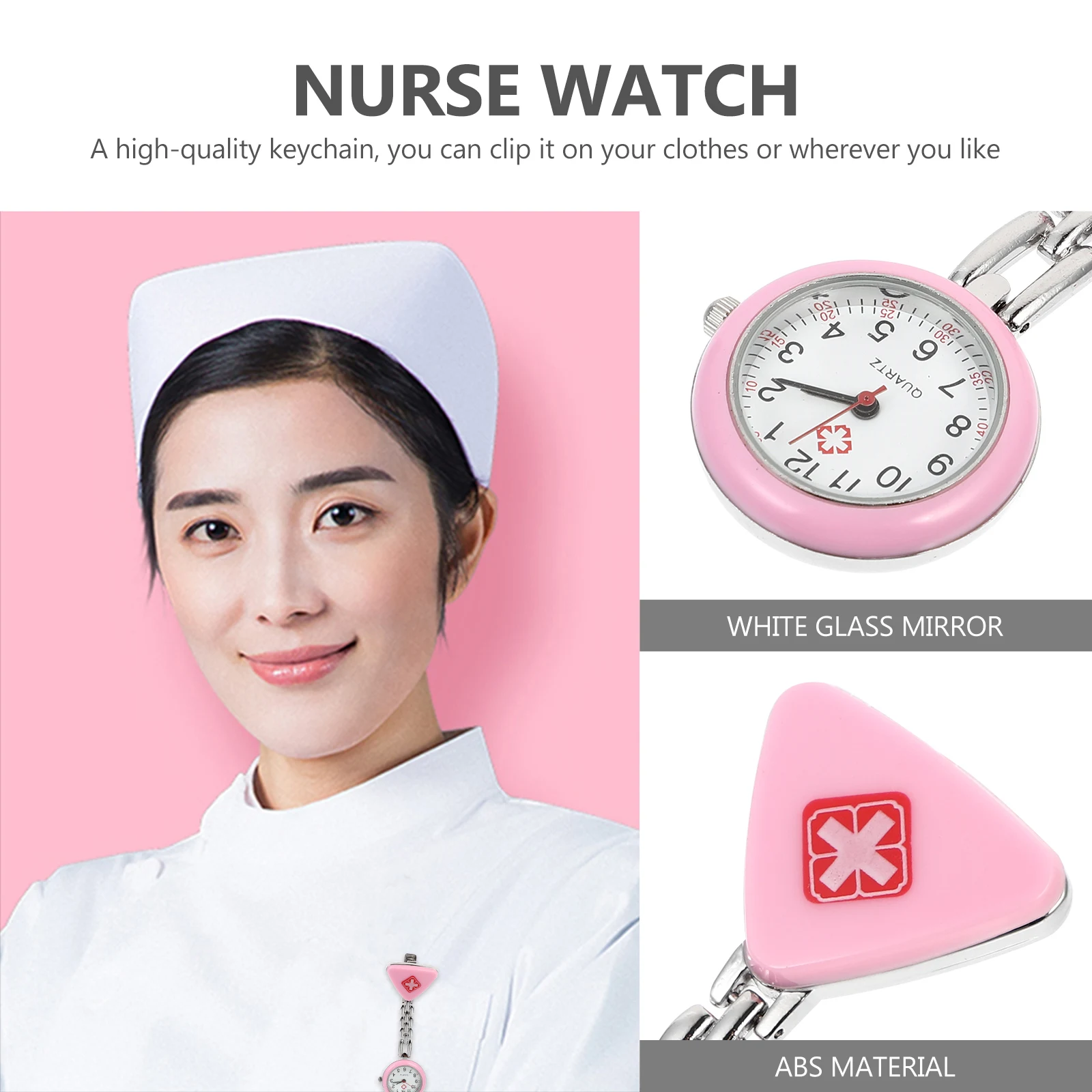 Luminous Nurse Women Stainless Steel Pocket Hanging Fob Fashionable Medical Staff Decorative Clear Vision Practical Clip On Easy
Luminous Nurse Women Stainless Steel Pocket Hanging Fob Fashionable Medical Staff Decorative Clear Vision Practical Clip On Easy