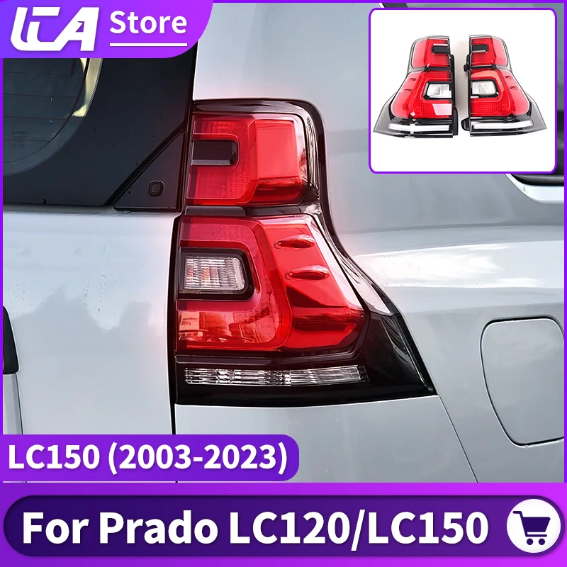 For Land Cruiser Prado LC120 150 Tail Light Assembly Flowing light turn signal Exterior Modification Accessories 2003 2010 2023
For Land Cruiser Prado LC120 150 Tail Light Assembly Flowing light turn signal Exterior Modification Accessories 2003 2010 2023