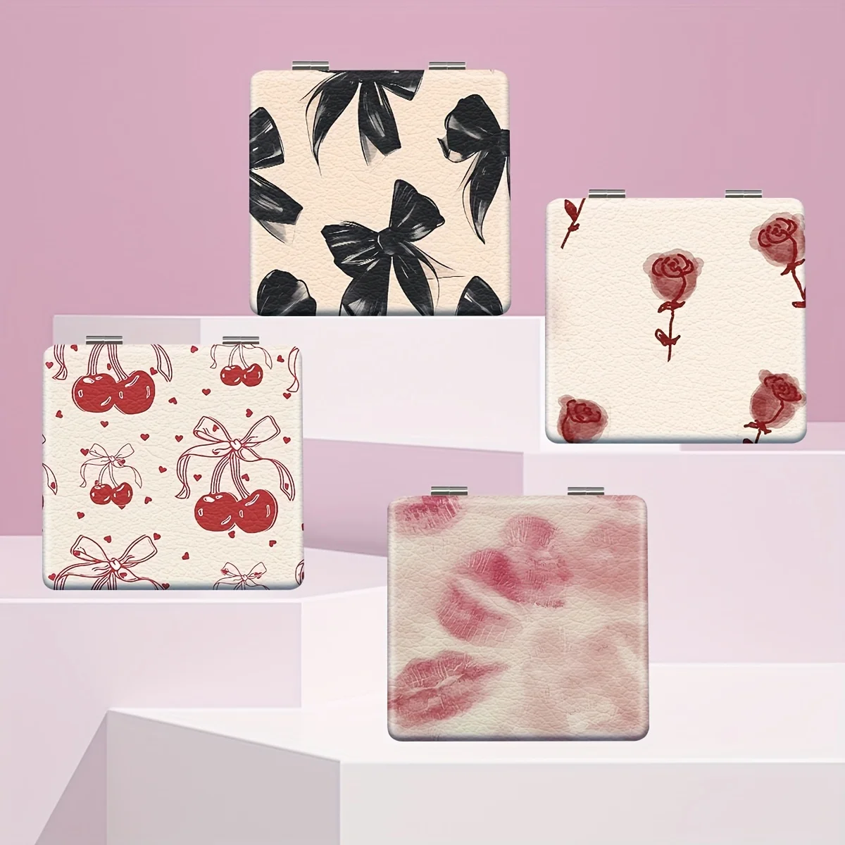 Millennial Style Lip Print Makeup Mirror Convenient Folding Mirror Handheld Makeup Mirror Everyday Holiday Birthday Christmas New Year Thanksgiving Valentine's Day Easter Gift for Sisters, Friends, Girls, Wedding Gifts
Millennial Style Lip Print Makeup Mirror Convenient Folding Mirror Handheld Makeup Mirror Everyday Holiday Birthday Christmas New Year Thanksgiving Valentine's Day Easter Gift for Sisters, Friends, Girls, Wedding Gifts