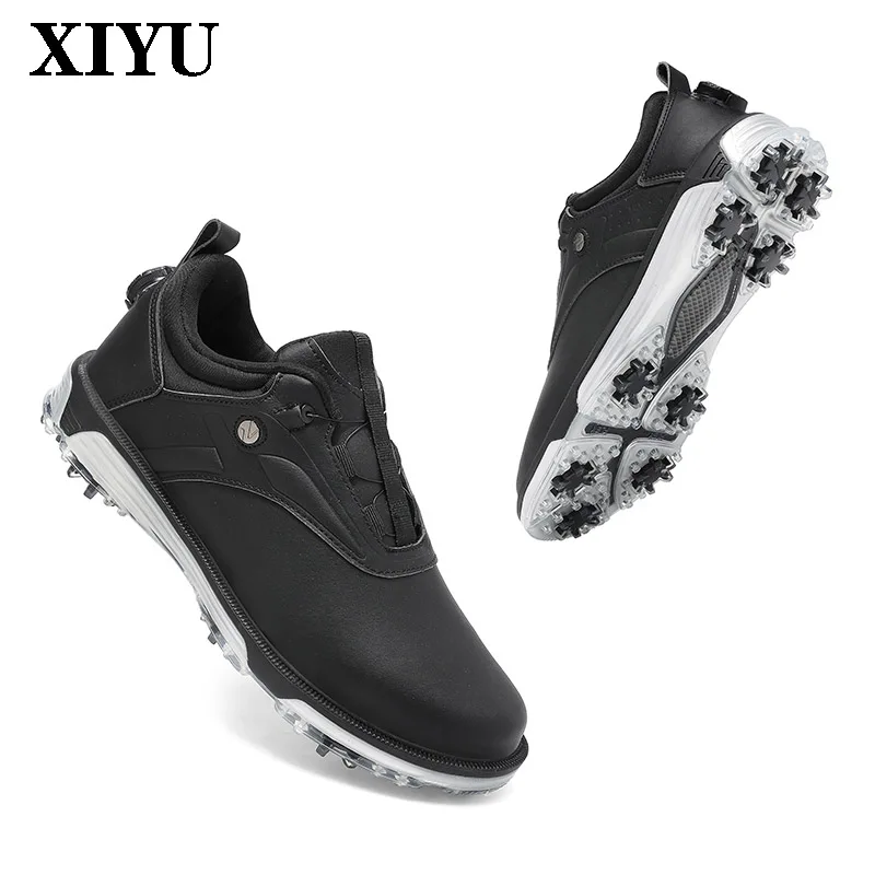 XIYU 48# Large Size Men's Golf Shoes Waterproof Non-slip Wear-resistant Golf Shoes Green Lawn Training Golf Sports Shoes
XIYU 48# Large Size Men's Golf Shoes Waterproof Non-slip Wear-resistant Golf Shoes Green Lawn Training Golf Sports Shoes