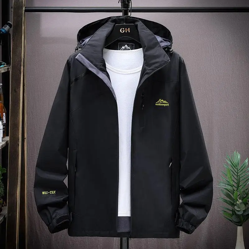 Trendy Outdoor Windproof Hiking Jacket 2023 Spring Autumn New Style Sports Hat Jacket Outerwear Fashionable Urban Men's Windb...
Trendy Outdoor Windproof Hiking Jacket 2023 Spring Autumn New Style Sports Hat Jacket Outerwear Fashionable Urban Men's Windb...