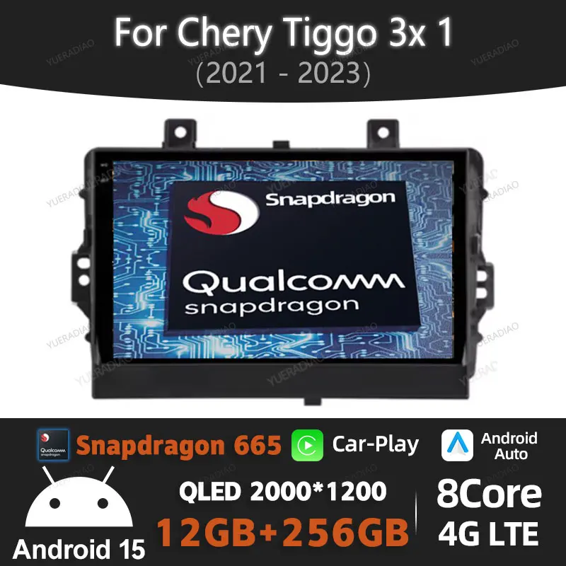 Android 15 Car Radio For Chery Tiggo 3x 1 2021 - 2023 Multimedia Video Player 2DIN GPS NAVI Head Unit 4G WIFI QLED Qualcomm BT
Android 15 Car Radio For Chery Tiggo 3x 1 2021 - 2023 Multimedia Video Player 2DIN GPS NAVI Head Unit 4G WIFI QLED Qualcomm BT