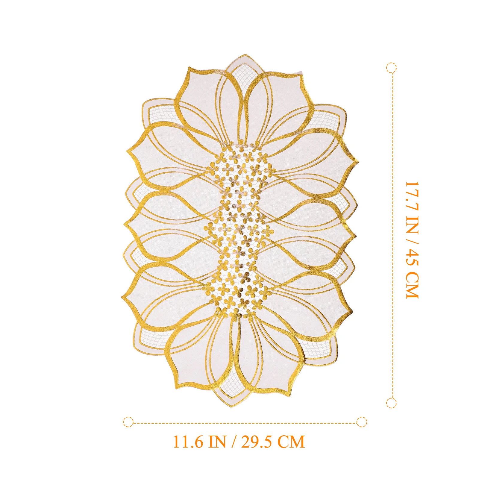 Resistant Placemat Decorative PVC Place Mat Non-Slip Household Tableware Mat for Parties Restaurants Dining Table
Resistant Placemat Decorative PVC Place Mat Non-Slip Household Tableware Mat for Parties Restaurants Dining Table