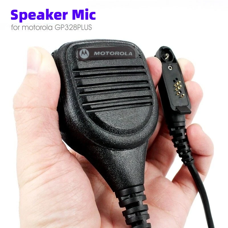 PMMN4022A PMMN4022 IP54 Waterproof Radio Speaker Microphone for Moto GP328PLUS GP388R GP638 Plus PTX700 Plus EX500 Walkie-talkie
PMMN4022A PMMN4022 IP54 Waterproof Radio Speaker Microphone for Moto GP328PLUS GP388R GP638 Plus PTX700 Plus EX500 Walkie-talkie