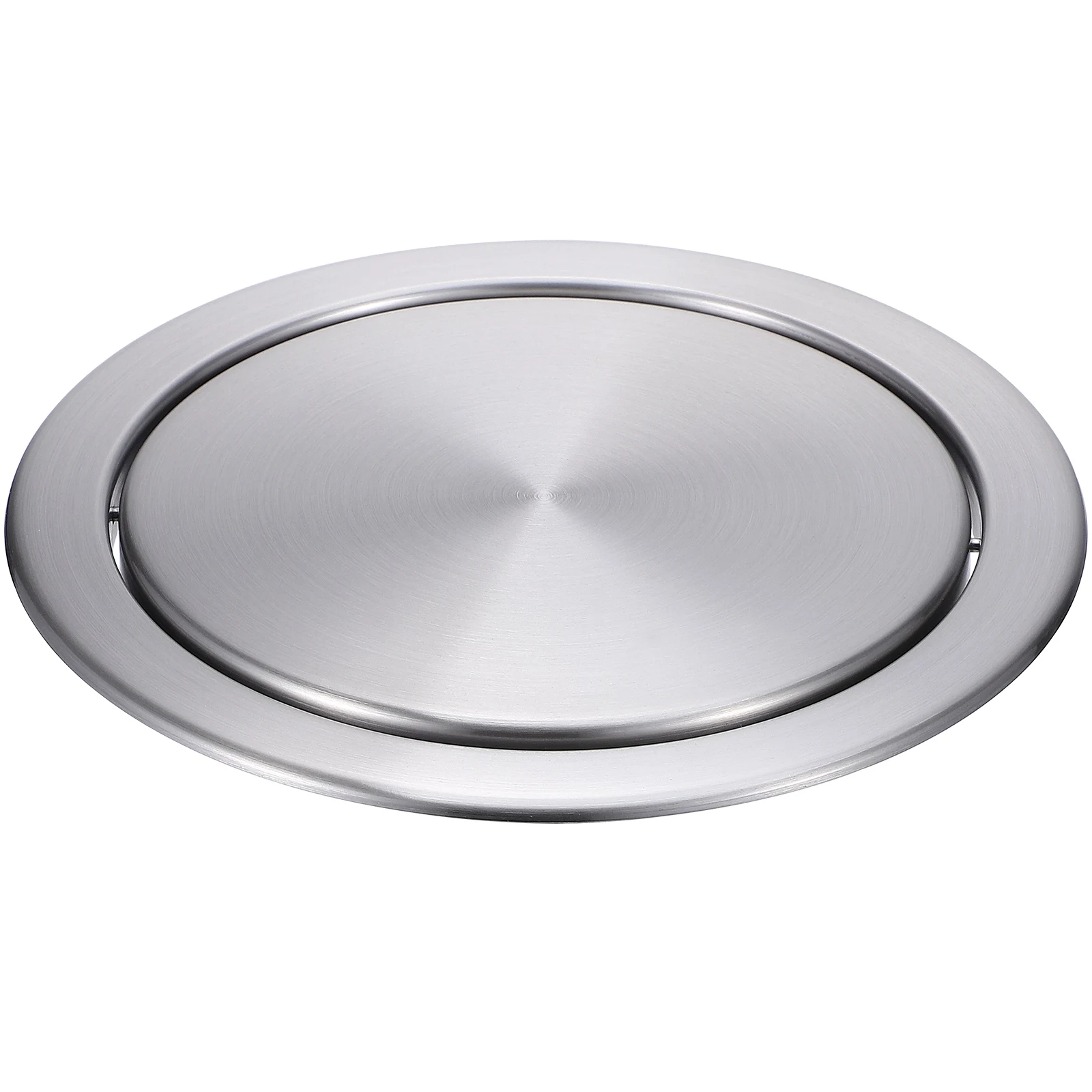 Stainless Steel Trash Can Lid Cover Kitchen Lids Countertop Garbage Hole Flap 430 Office
Stainless Steel Trash Can Lid Cover Kitchen Lids Countertop Garbage Hole Flap 430 Office