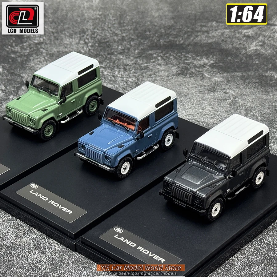 LCD 1:64 Land Rover Defender 90 V8 Alloy Car Model SUV Static Display Piece Collection
LCD 1:64 Land Rover Defender 90 V8 Alloy Car Model SUV Static Display Piece Collection