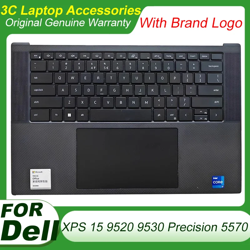 Original New Laptop Keyboard For DELL XPS 15 9520 9530 9500 Precision 5570 M5550 Palmrest Upper Top Cover Case Keyboard Backlit
Original New Laptop Keyboard For DELL XPS 15 9520 9530 9500 Precision 5570 M5550 Palmrest Upper Top Cover Case Keyboard Backlit
