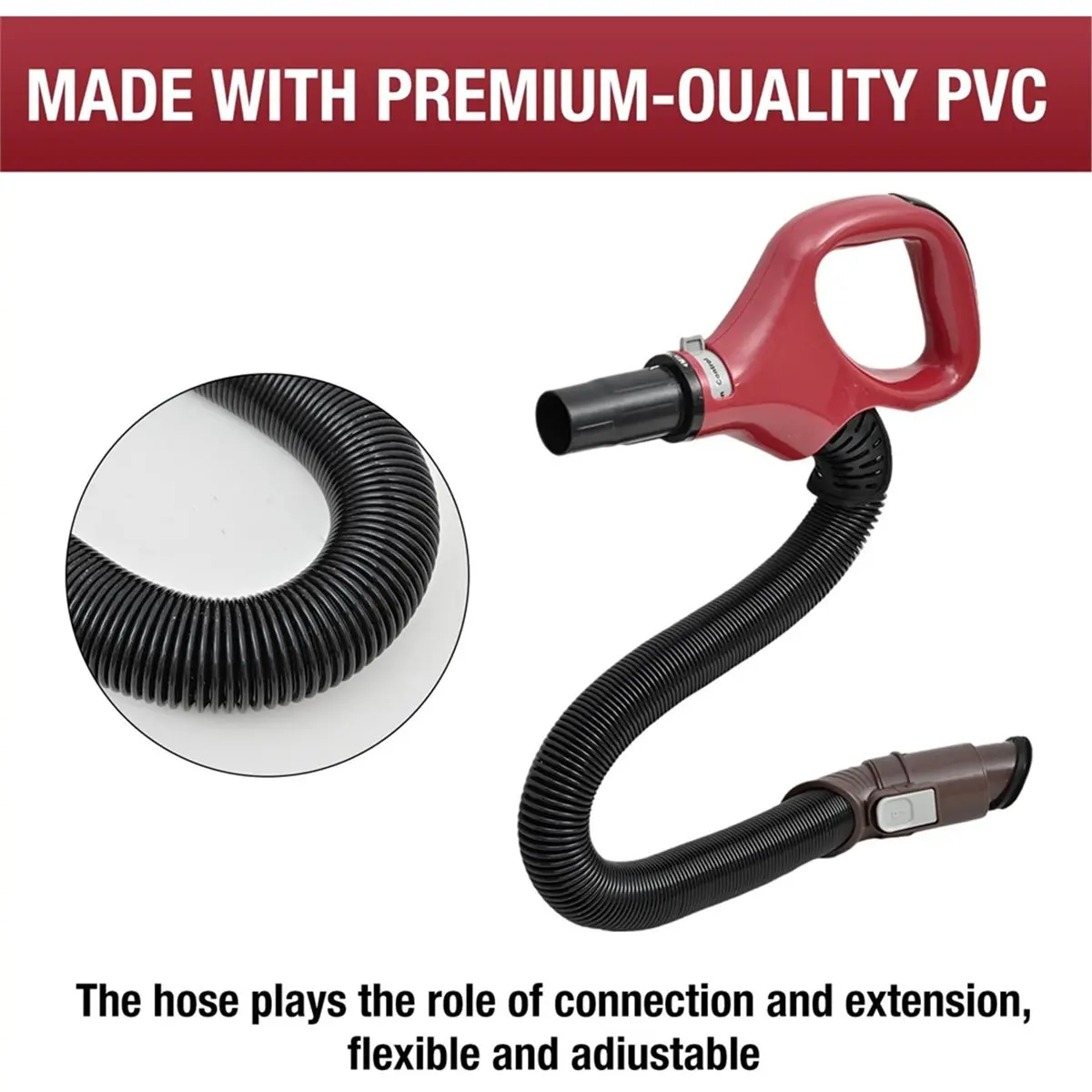 Upgraded ZU561 Replacement Hose Handle for ZU561 UV650 Navigator Lift-AwaySpeed Self Cleaning Brushroll Red
Upgraded ZU561 Replacement Hose Handle for ZU561 UV650 Navigator Lift-AwaySpeed Self Cleaning Brushroll Red