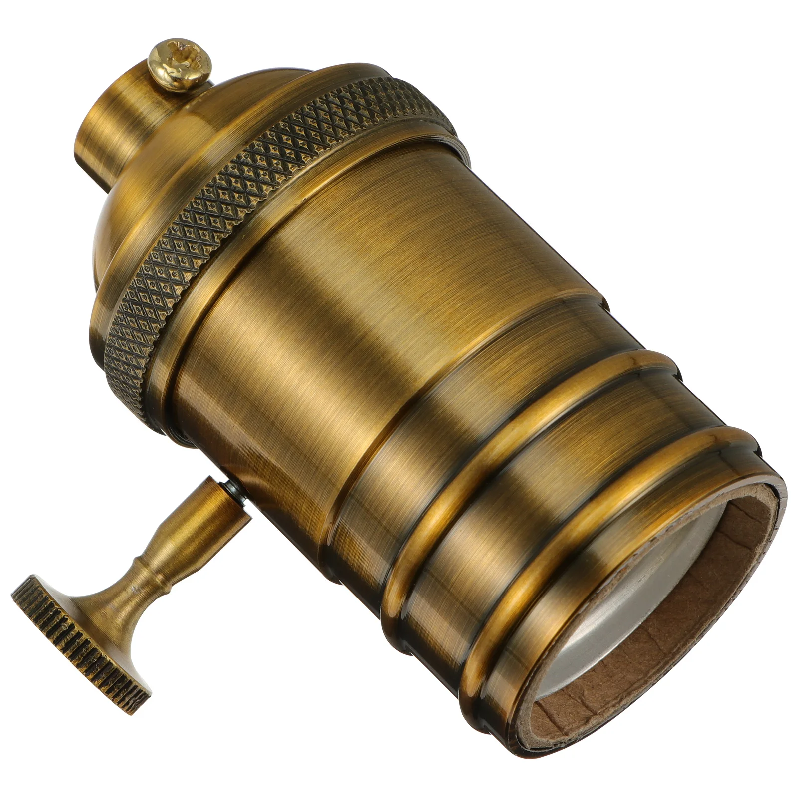 Retro E27 Electroplated Aluminum Lamp Holder Vintage Socket Gold Color Pendant Light Fixture Hanging Accessories
Retro E27 Electroplated Aluminum Lamp Holder Vintage Socket Gold Color Pendant Light Fixture Hanging Accessories