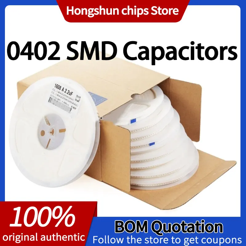 0402 SMD capacitance 100Pcs 10000Pcs 1nF 1.2nF 1.5nF 1.8nF 2nF 2.2nF 2.7nF 3nF 3.3nF 3.6nF 4.7nF 5.6nF 8.2nF
0402 SMD capacitance 100Pcs 10000Pcs 1nF 1.2nF 1.5nF 1.8nF 2nF 2.2nF 2.7nF 3nF 3.3nF 3.6nF 4.7nF 5.6nF 8.2nF