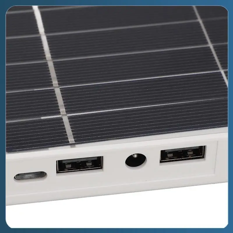 AB02 Waterproof Solar Panel Kit 20W Portable Solar Charger With 2 USB Outdoor Battery Powered For Camping With Mounting Rack
AB02 Waterproof Solar Panel Kit 20W Portable Solar Charger With 2 USB Outdoor Battery Powered For Camping With Mounting Rack