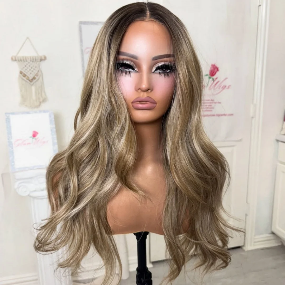 Ombre Ash Blonde Synthetic 13*4 HD Lace Front Wigs for Women Highlight High Quality Heat Resistant Wigs For Women Daily Cosplay
Ombre Ash Blonde Synthetic 13*4 HD Lace Front Wigs for Women Highlight High Quality Heat Resistant Wigs For Women Daily Cosplay