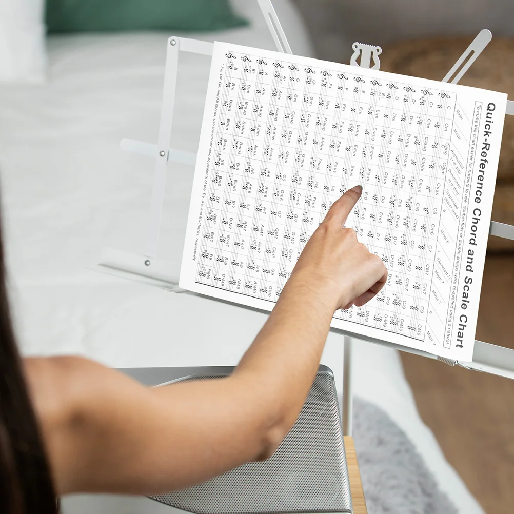 Harp Chord Diagram Chart for Portable Beginner Poster Coated Paper Saxophone Finger 
Harp Chord Diagram Chart for Portable Beginner Poster Coated Paper Saxophone Finger