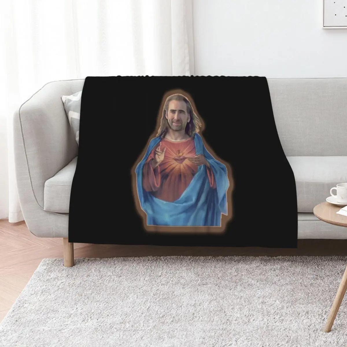 Nicolas Cage as Jesus - Nicholas Cage - Nick Cage - Nic Throw Blanket Personalized Gift Giant Sofa Soft Designers Blankets
Nicolas Cage as Jesus - Nicholas Cage - Nick Cage - Nic Throw Blanket Personalized Gift Giant Sofa Soft Designers Blankets